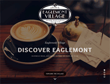 Tablet Screenshot of eaglemontvillage.com.au